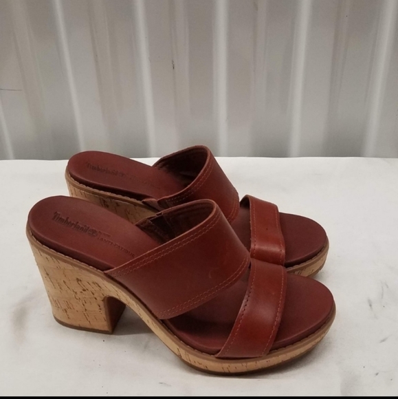 Timberland Shoes - Y2K TIMBERLAND HEEL CLOGS